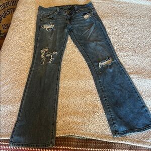 American Eagle Outfitters Blue Boot Cut Jeans